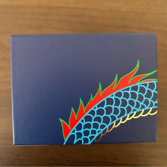 NEW Swatch Year of the Dragon Watch Red Blue Swiss Chinese Dragon in Waves Swiss - Picture 7 of 9